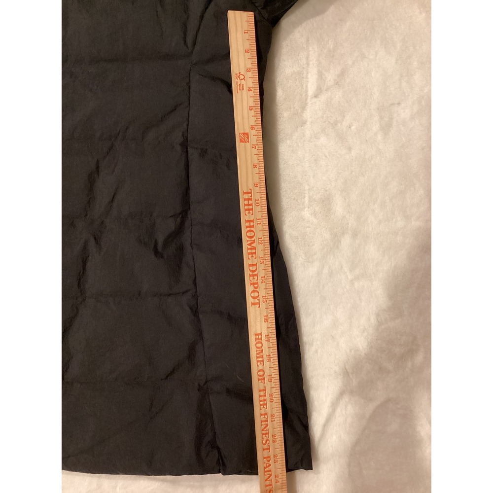 The North Face Womens Black Quilted Long Puffer Parka Hooded Jacket 3XL - Picture 10 of 12